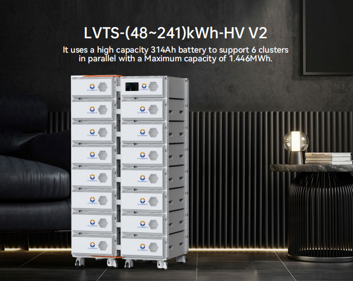 LVTOPSUN LVTS-(48~241)kWh-HV V2 | High Voltage LiFePO₄ Battery Energy Storage System thumbnail 2
